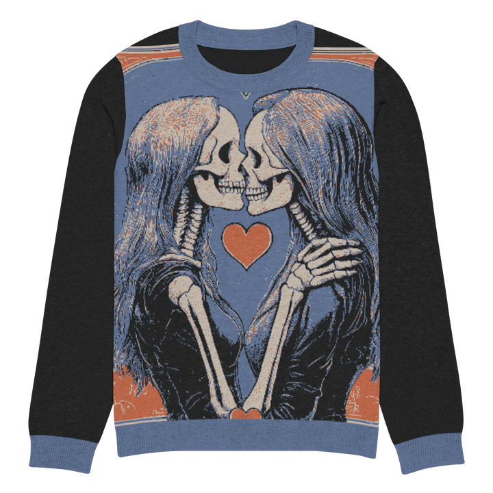 Print 'Skullmates' Knitted Sweater 3XL MILTTI
