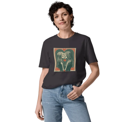 Print 'Skullmates' Organic Cotton T-shirt MILTTI