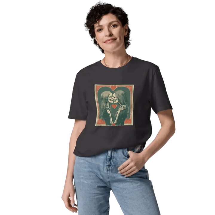 Print 'Skullmates' Organic Cotton T-shirt MILTTI