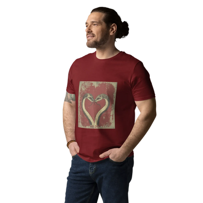 Print 'Snake Heart' Organic Cotton T-shirt MILTTI