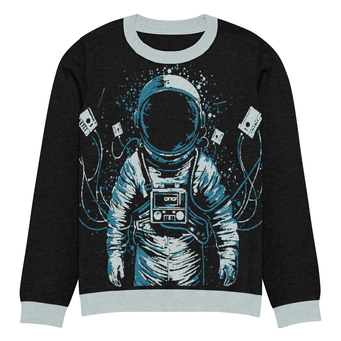 Print 'Space Trippin' Knitted Sweater 3XL MILTTI