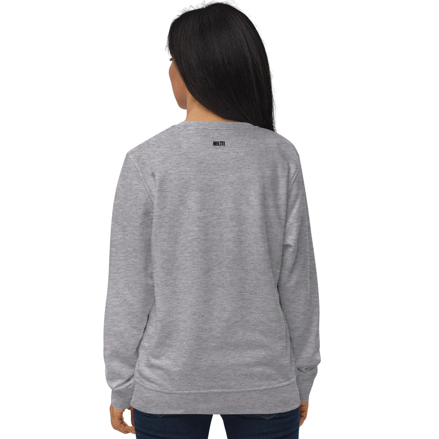 Print 'Static Skull' Organic Sweatshirt MILTTI