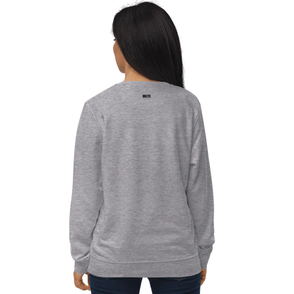 Print 'Static Skull' Organic Sweatshirt MILTTI
