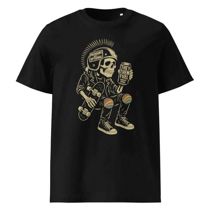 Print 'They Them Fuel' Organic Cotton T-shirt MILTTI