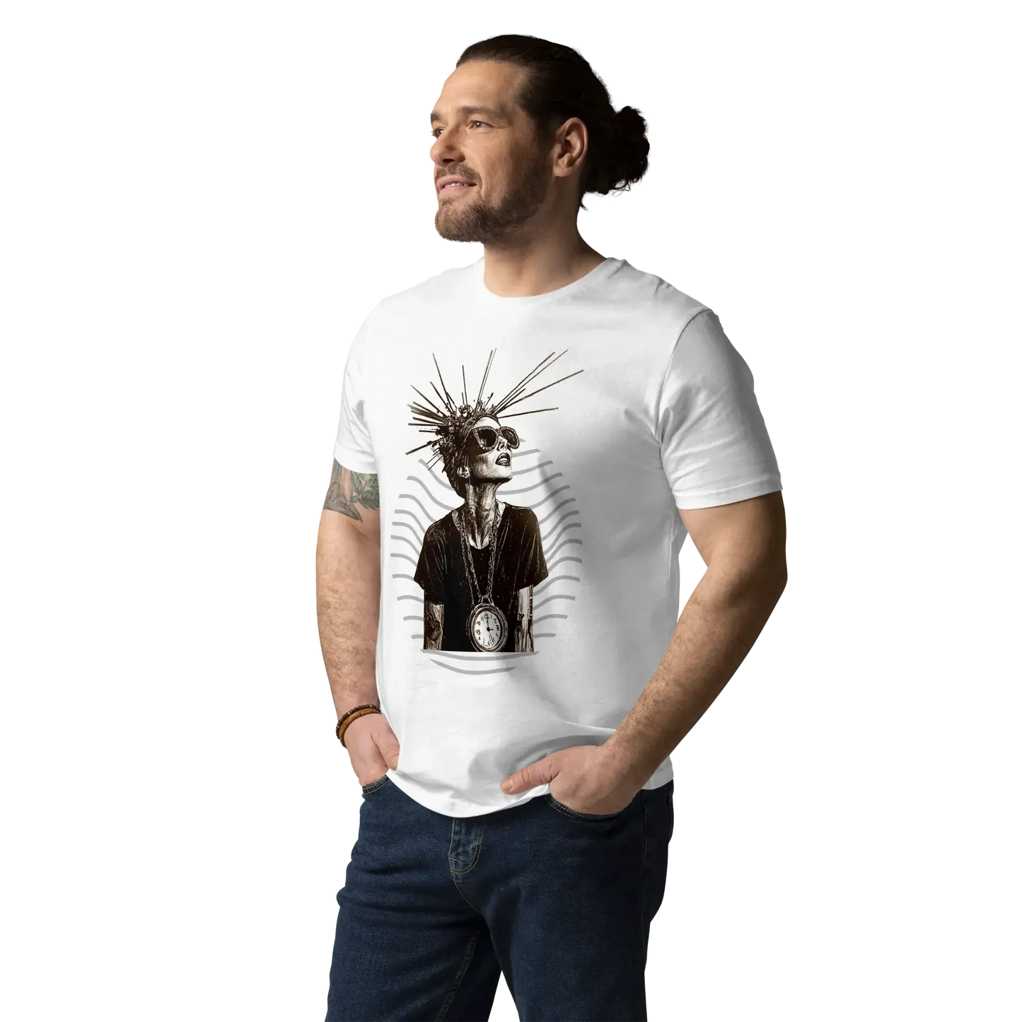 Print 'Timeless Rebel' Organic Cotton T-shirt MILTTI