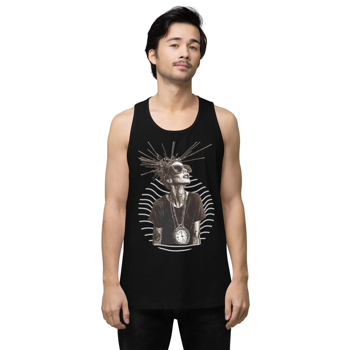 Print 'Timeless Rebel' Premium Tank Top MILTTI
