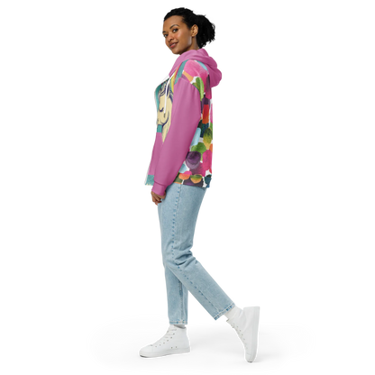 Print 'Unicorn Couple' Zip Hoodie MILTTI