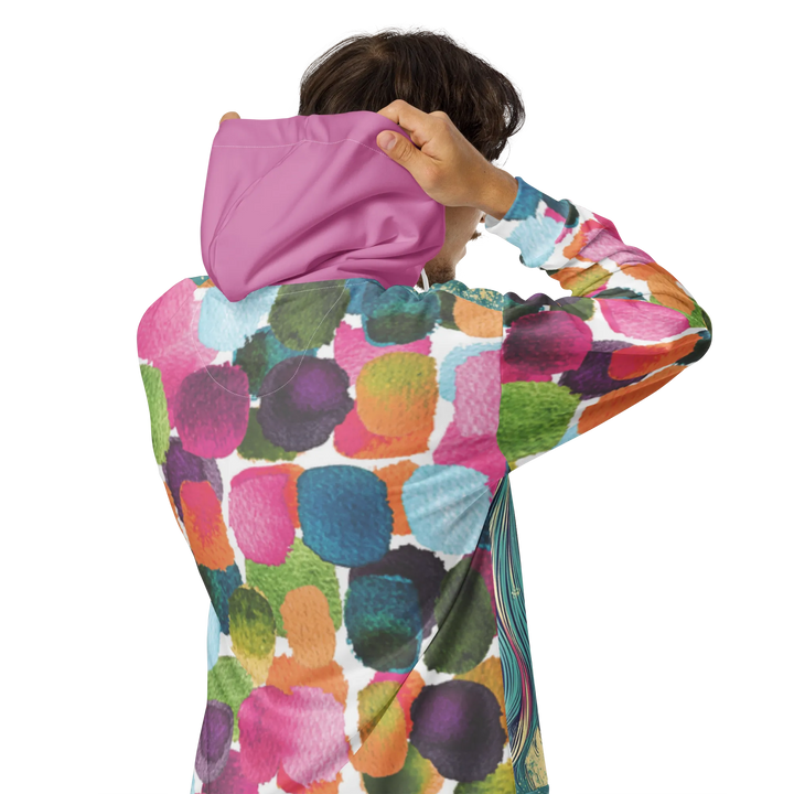 Print 'Unicorn Couple' Zip Hoodie MILTTI