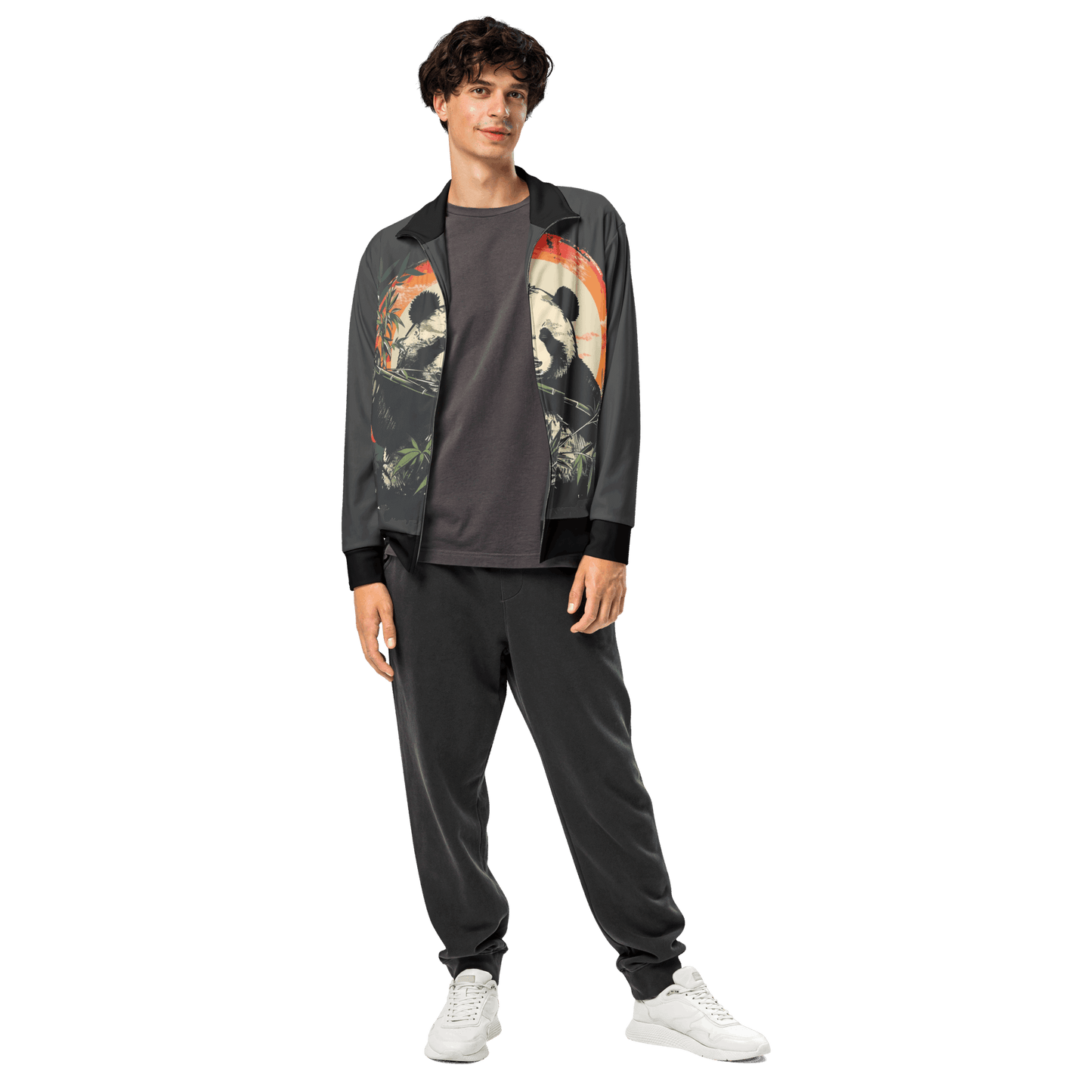 Print 'Panda' Track Jacket MILTTI