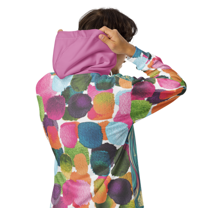 Print 'Unicorn Couple' Zip Hoodie MILTTI