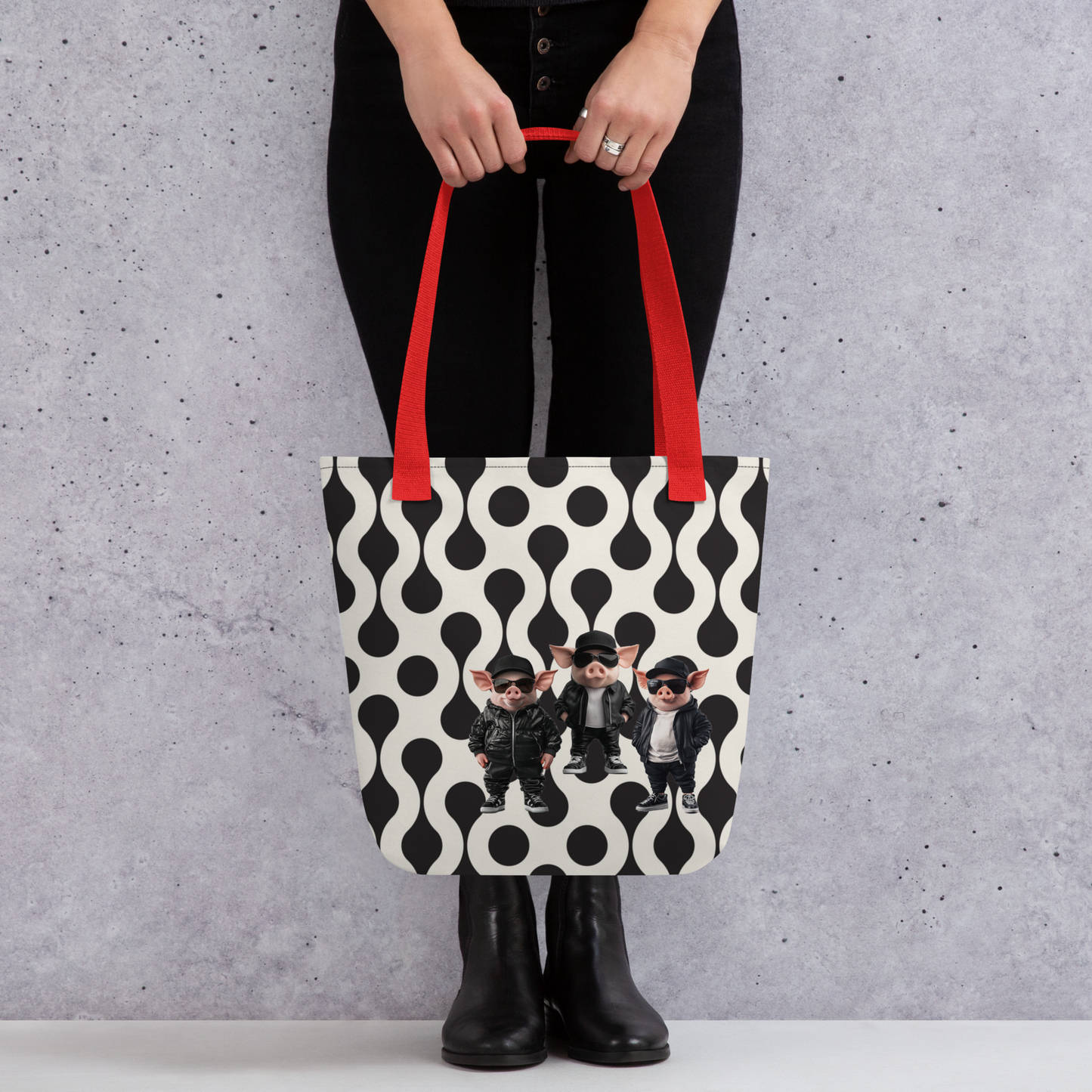 Print 'Bacon Boys' Tote bag MILTTI