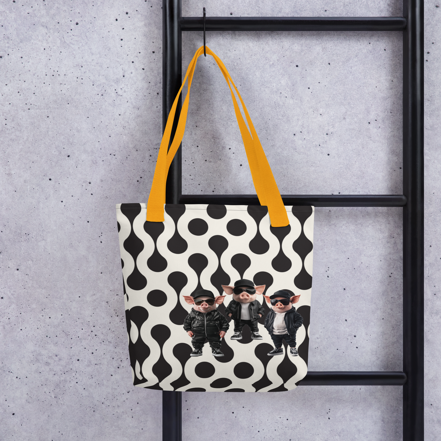 Print 'Bacon Boys' Tote bag MILTTI