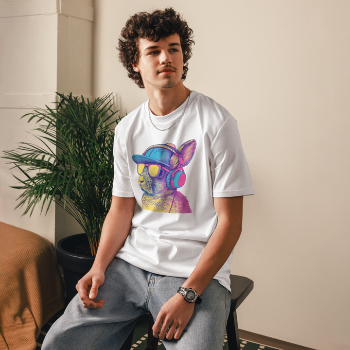 Print 'Bunny Jam' Organic Cotton T-shirt MILTTI