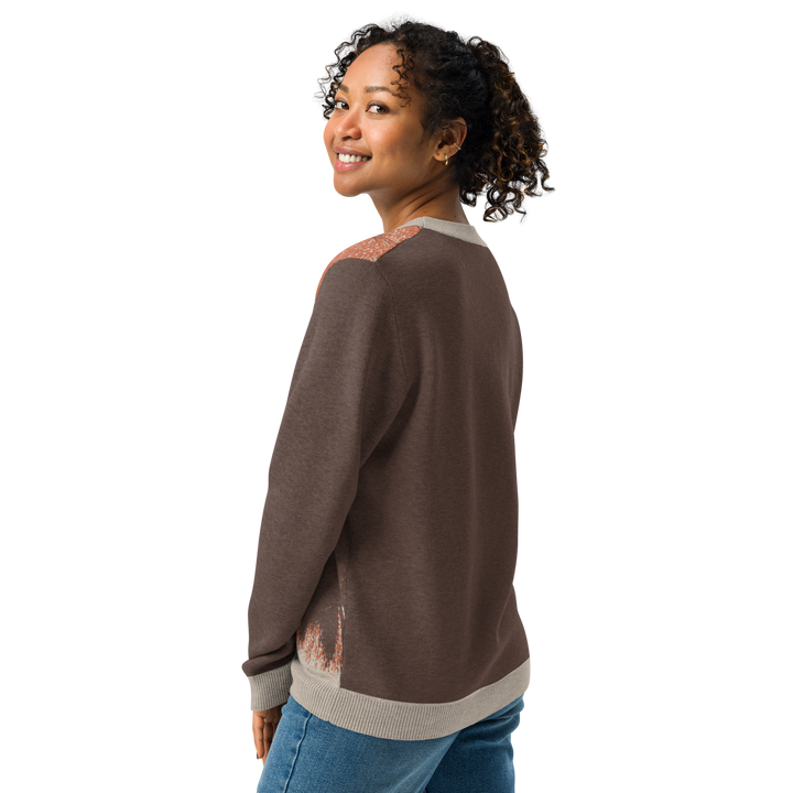 Print 'Fox Couple' Knitted Sweater MILTTI