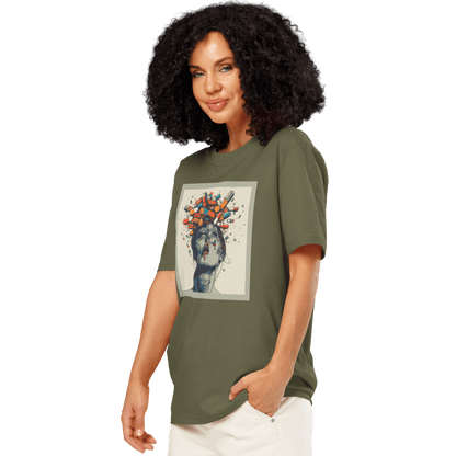 Print 'Crazy Pills' Organic Cotton T-shirt MILTTI