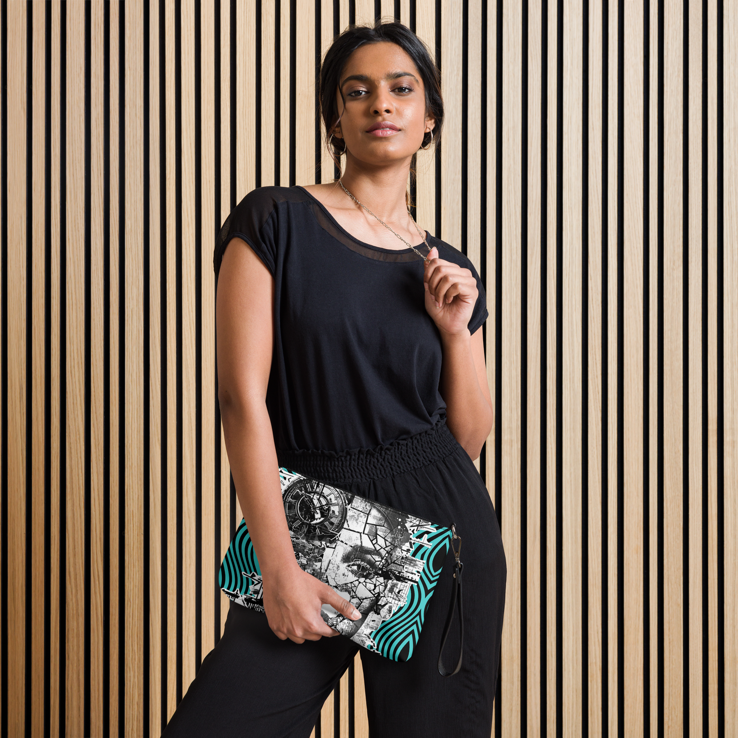 Print 'Digital Diva' Crossbody bag MILTTI