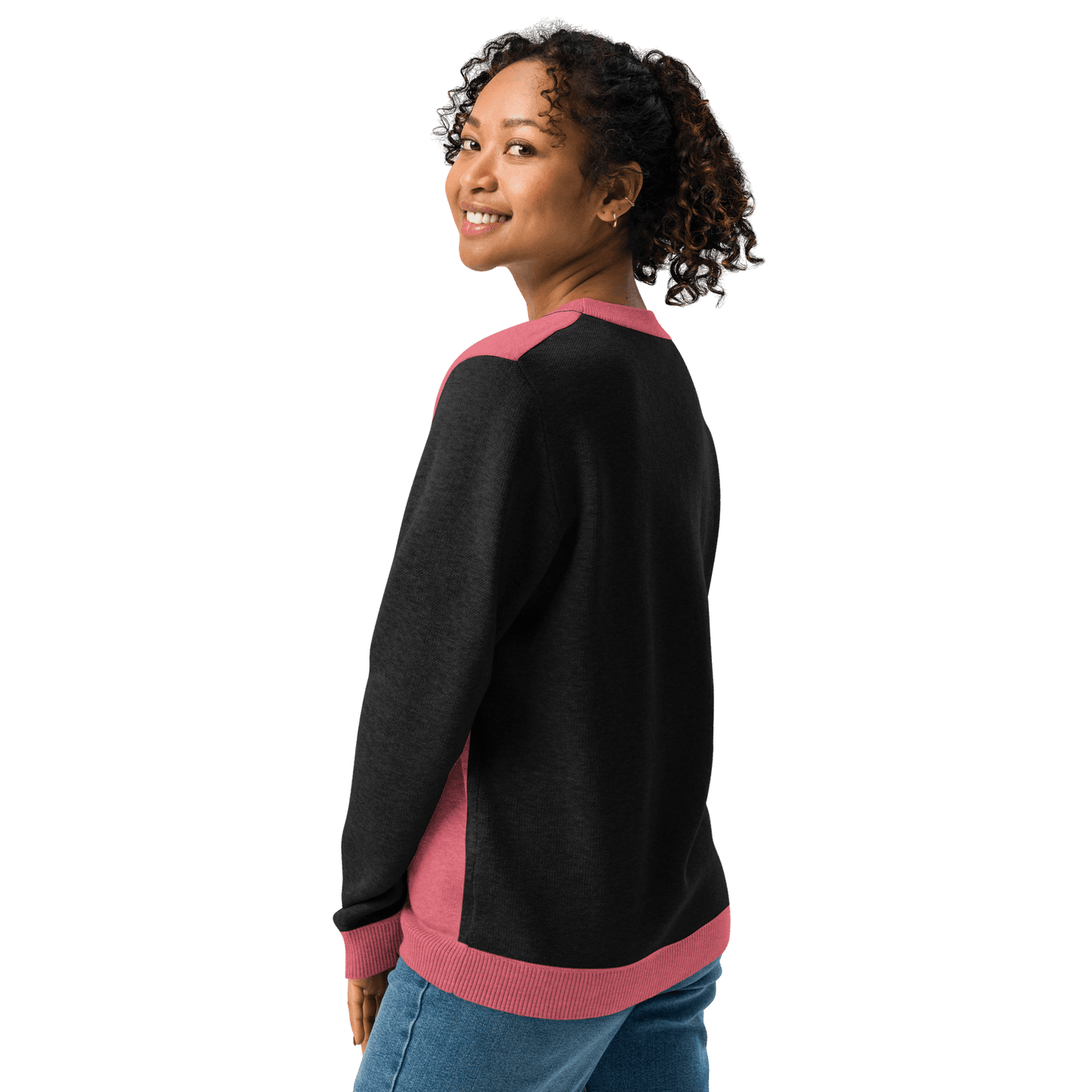 Print 'Neon Afterlife' Knitted Sweater MILTTI
