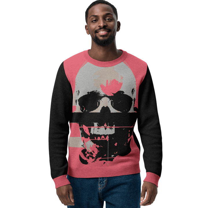 Print 'Neon Afterlife' Knitted Sweater MILTTI