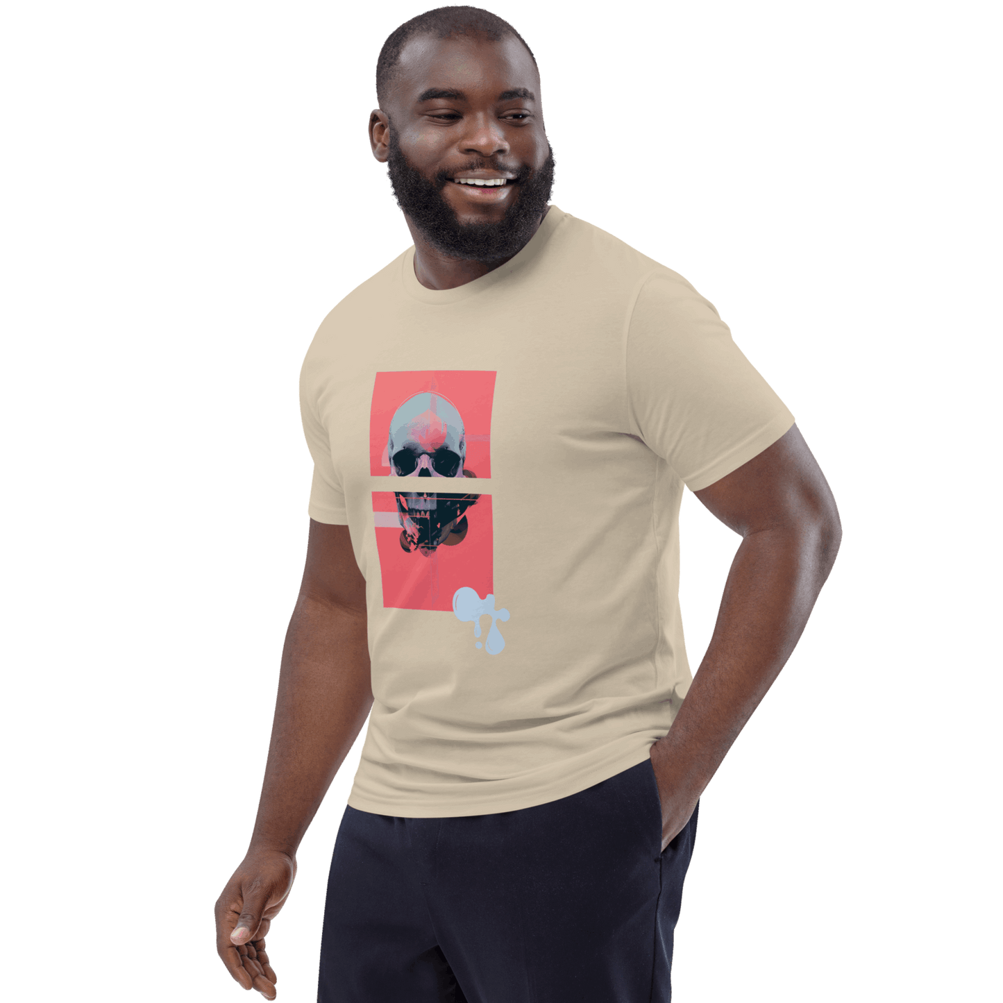 Print 'Neon Afterlife' Organic Cotton T-shirt MILTTI