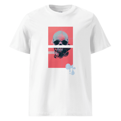 Print 'Neon Afterlife' Organic Cotton T-shirt White MILTTI