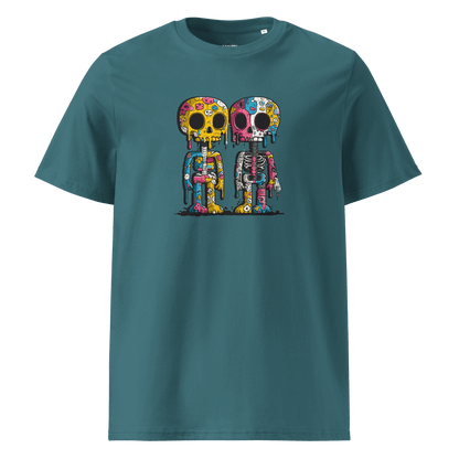 Print 'Skull Drip' Organic Cotton T-shirt Stargazer MILTTI