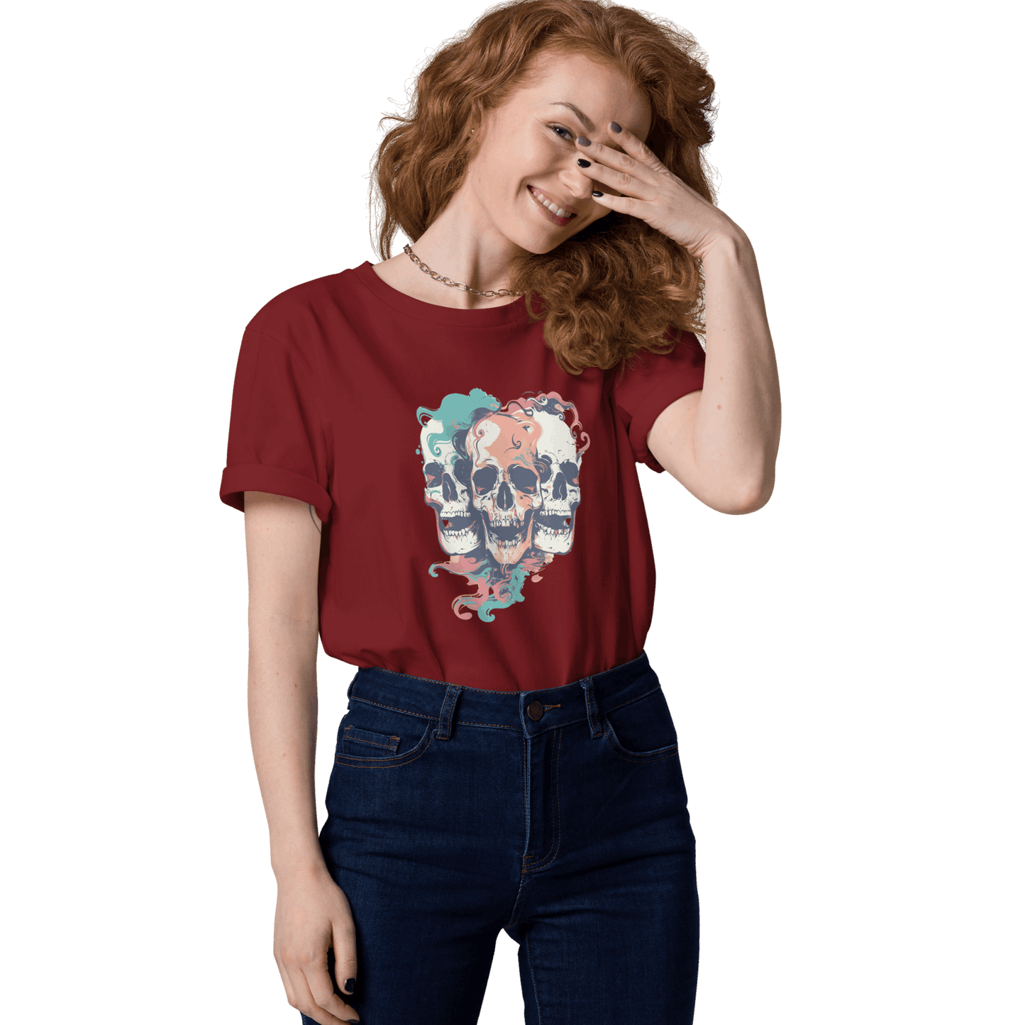 Print 'Skull Squad' Organic Cotton T-shirt MILTTI