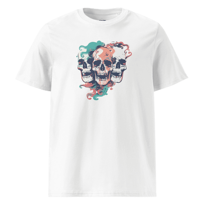 Print 'Skull Squad' Organic Cotton T-shirt White MILTTI