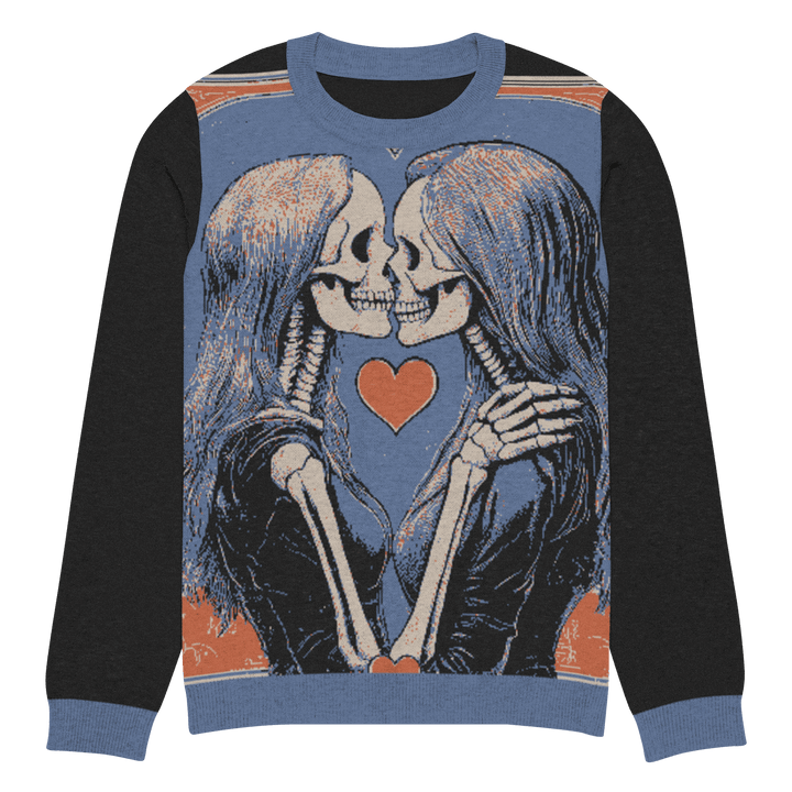 Print 'Skullmates' Knitted Sweater 3XL MILTTI