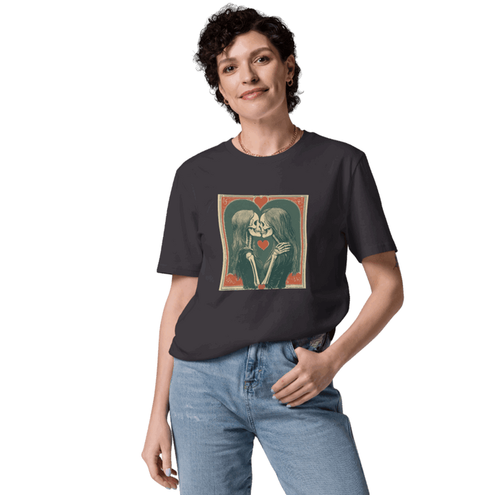 Print 'Skullmates' Organic Cotton T-shirt MILTTI