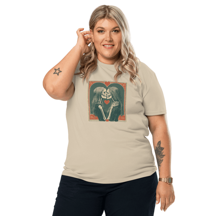 Print 'Skullmates' Organic Cotton T-shirt MILTTI