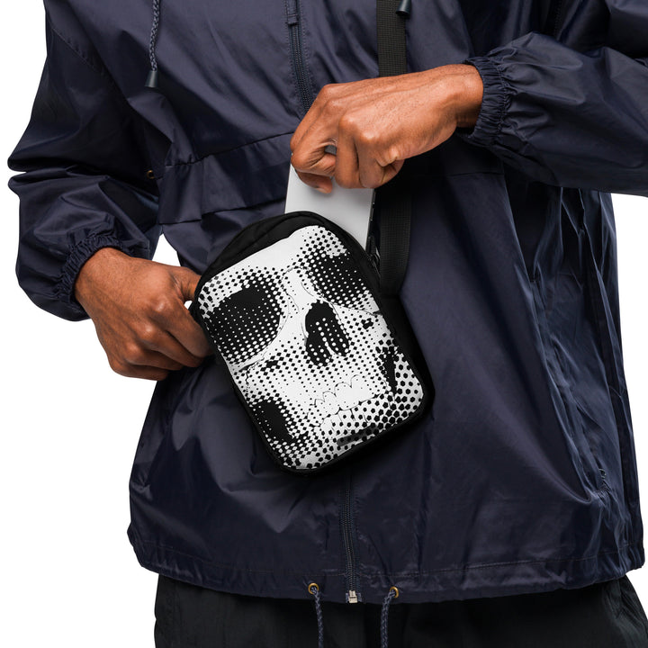Bolso bandolera 'Static Skull'