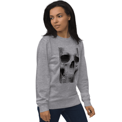 Print 'Static Skull' Organic Sweatshirt MILTTI