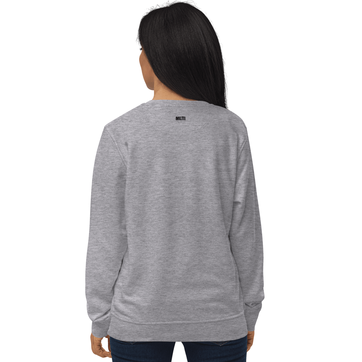 Print 'Static Skull' Organic Sweatshirt MILTTI