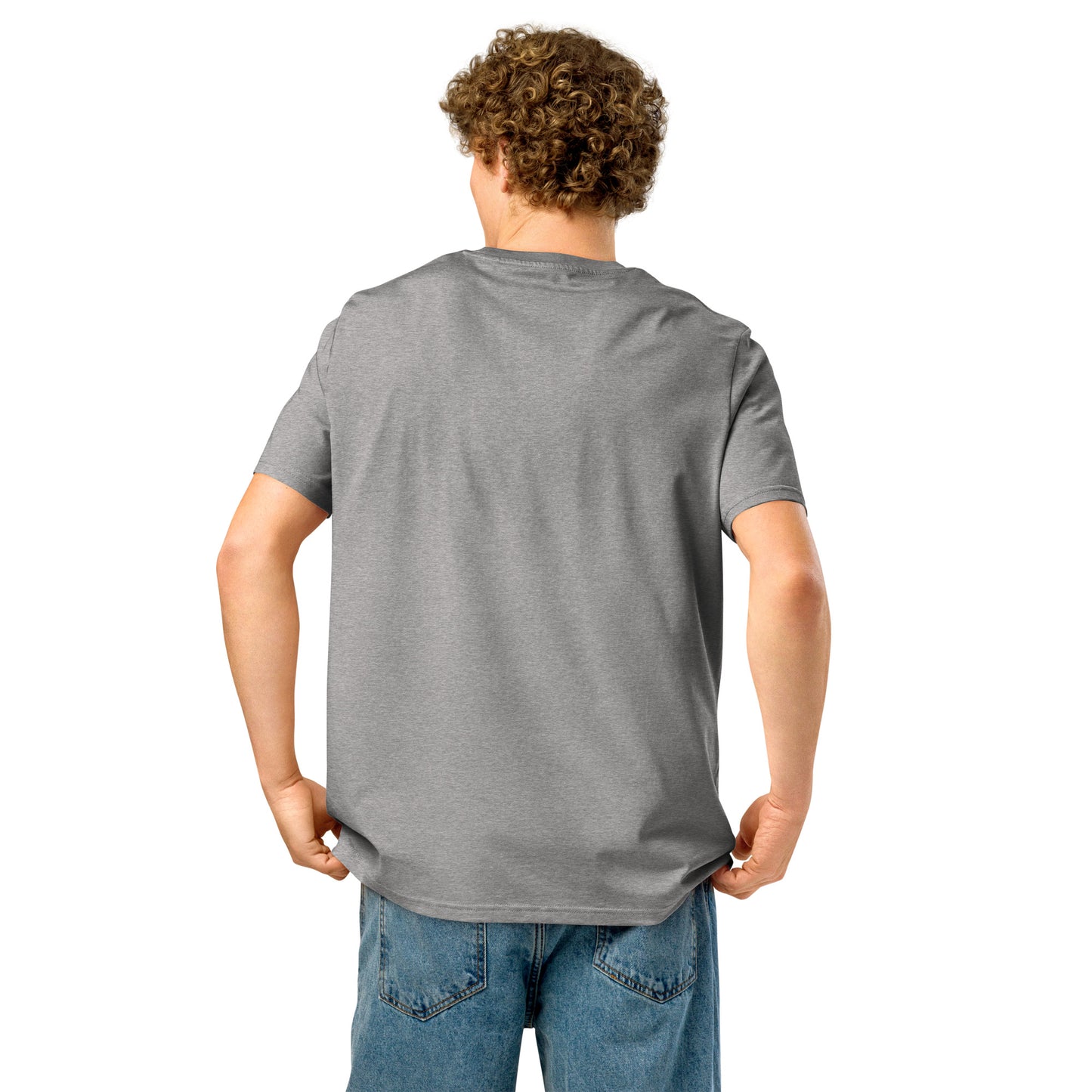Print 'Techno Bones' Organic Ribbed Neck T-shirt MILTTI
