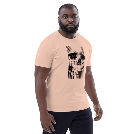 Print 'Static Skull' Organic Cotton T-shirt MILTTI