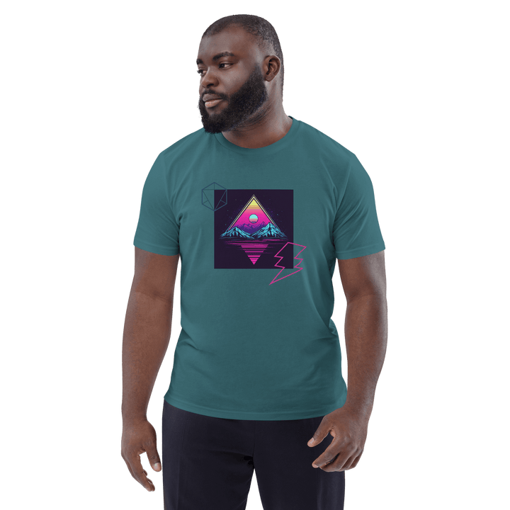 Print 'Pop Triangle' Organic Cotton T-shirt MILTTI